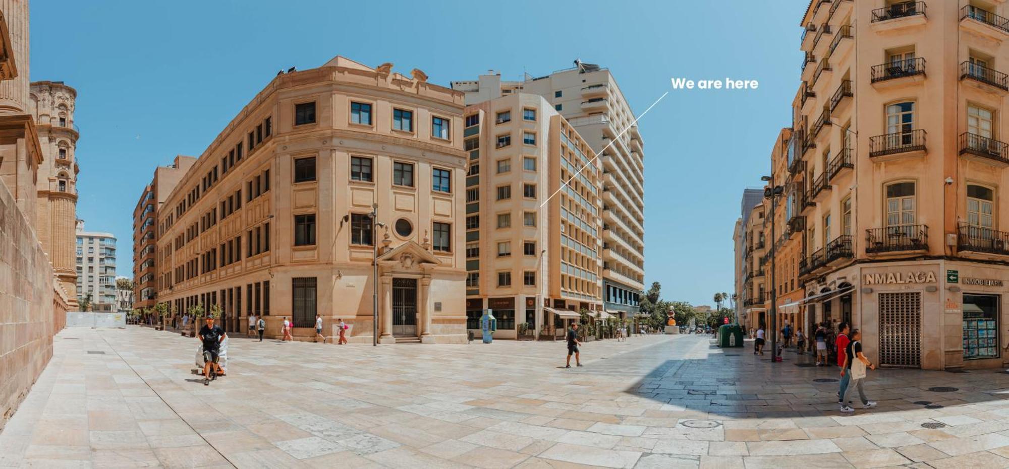 Gran Apartamento De 3 Habitaciones Junto A La Catedral 말라가 외부 사진